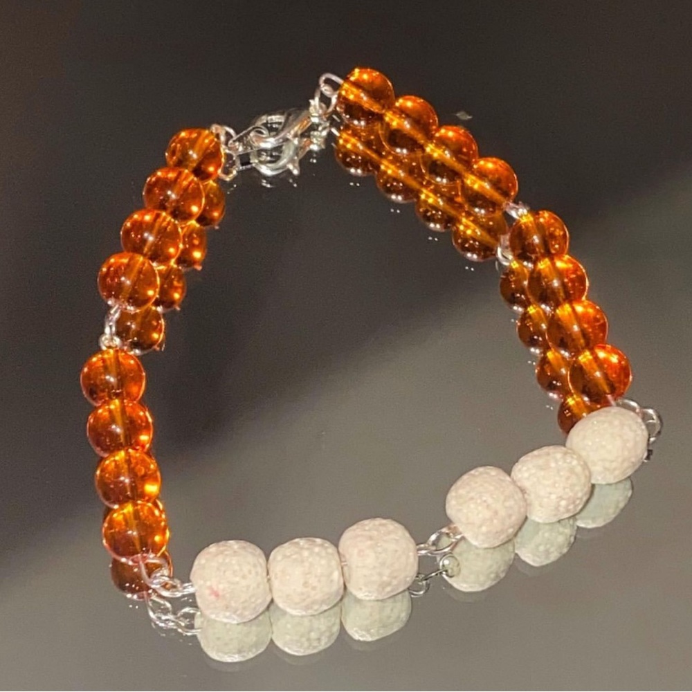 Lava stone bracelet